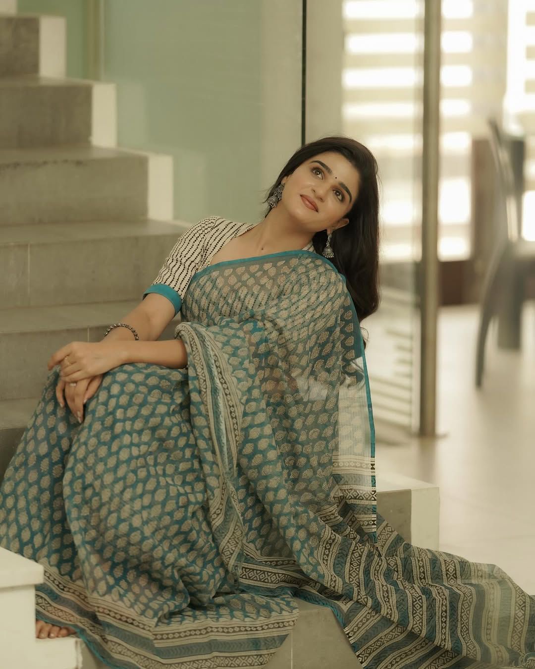 Digital Print saree
