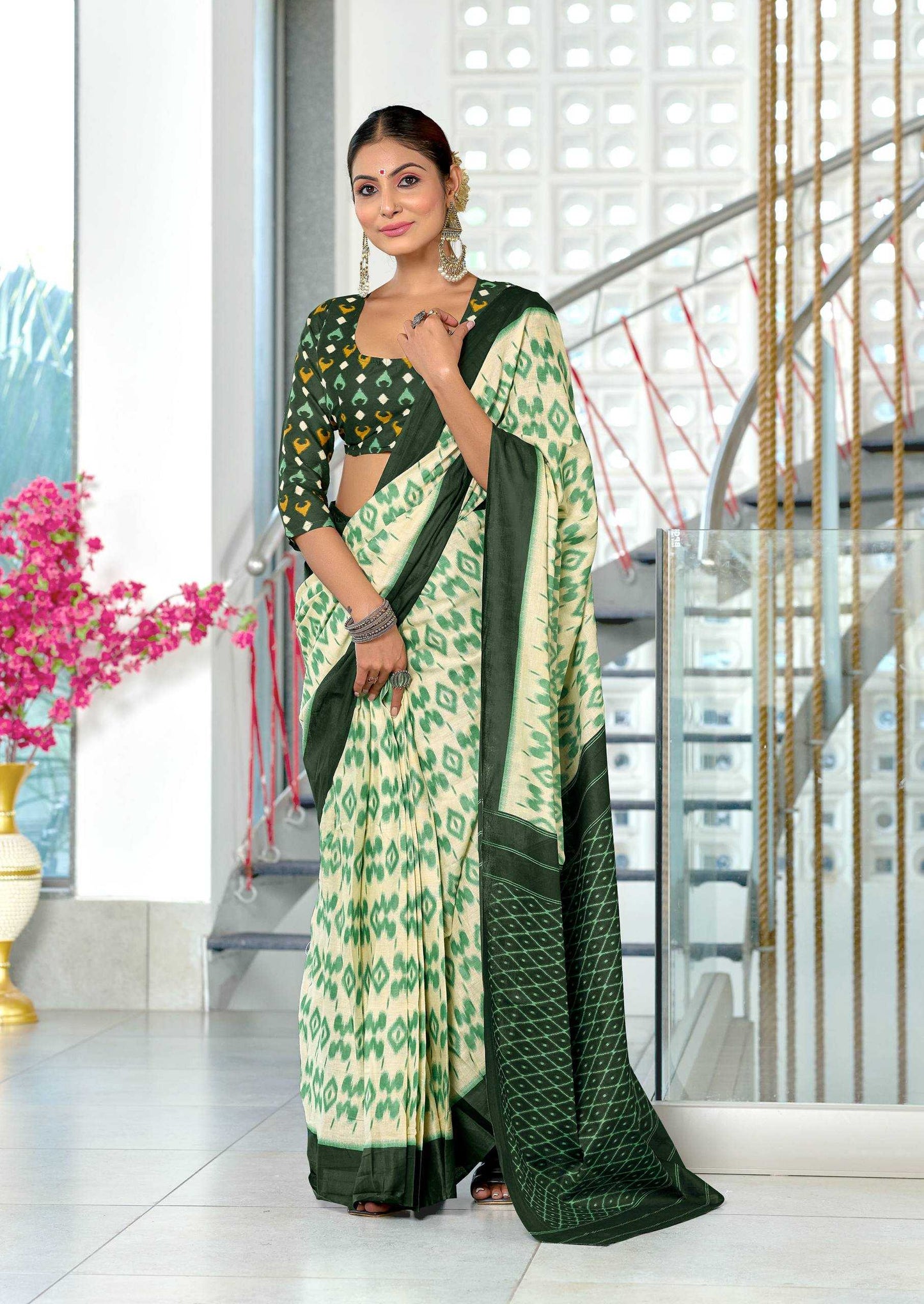 Cotton saree - KE-78809
