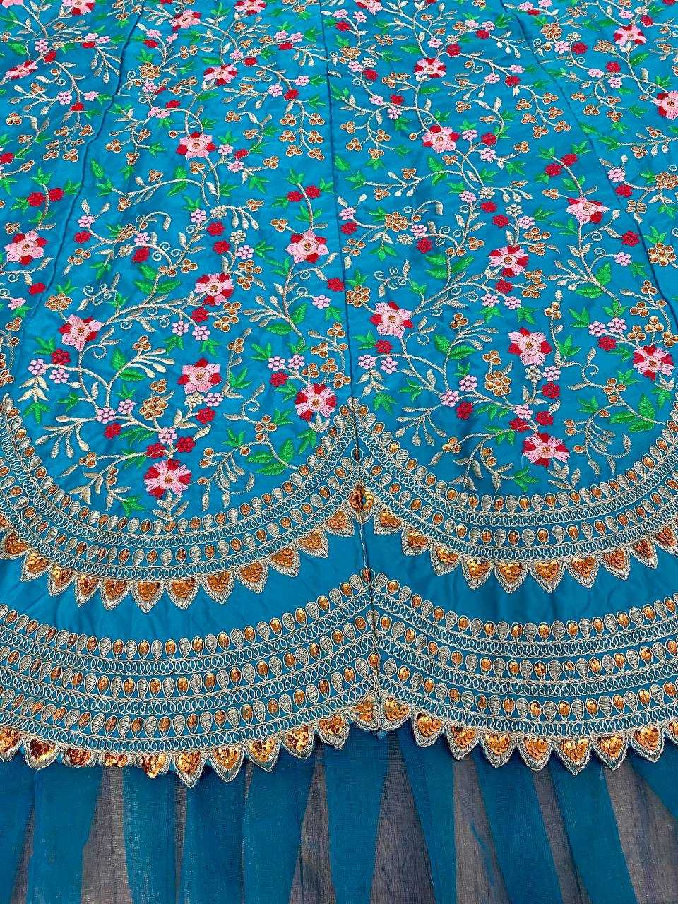 Silk Butterfly Lehenga
