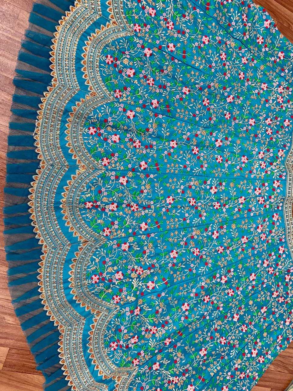 Silk Butterfly Lehenga