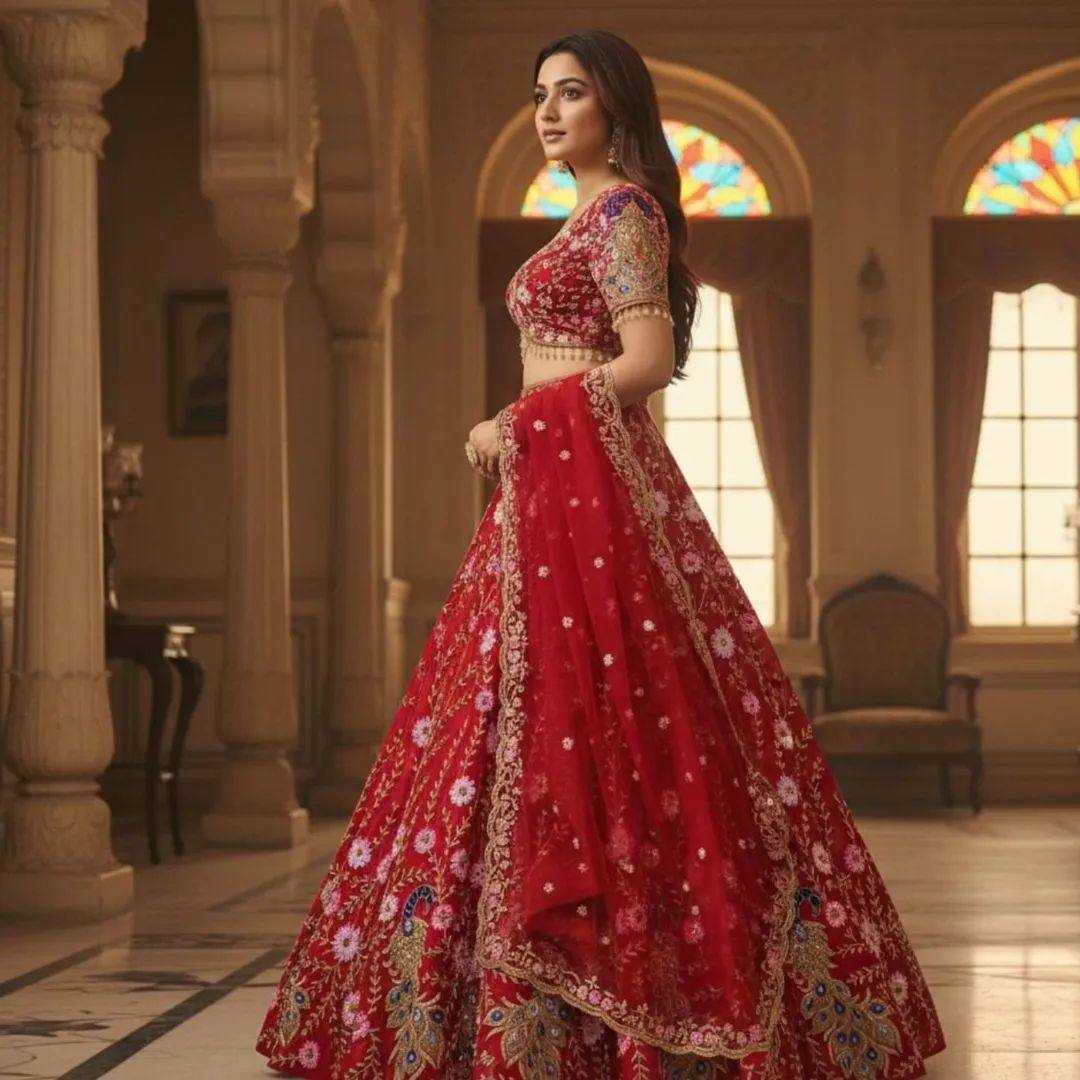 Soft Net Lehenga Choli - KE-79573