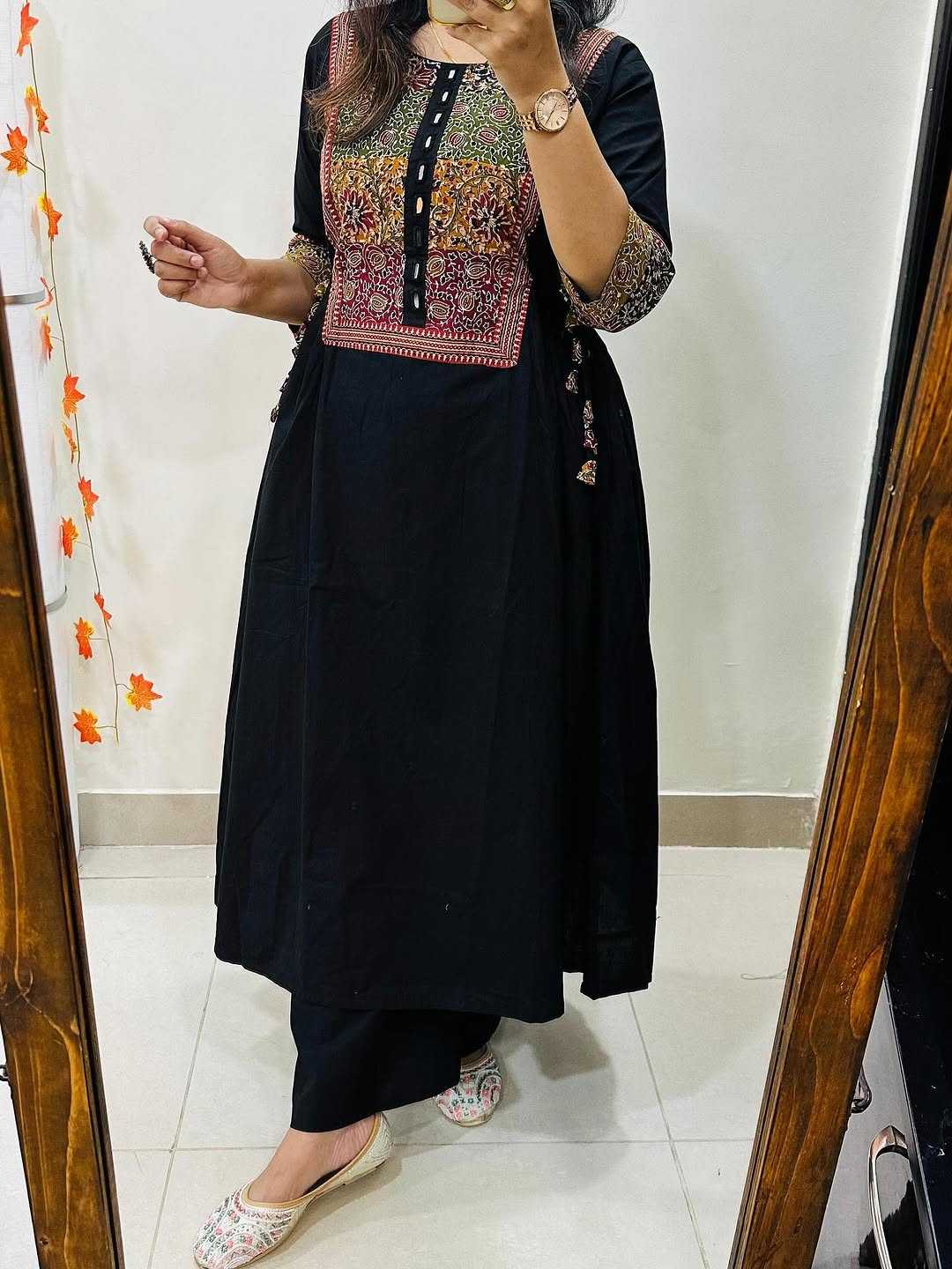 Designer Fullfare kurti Plazzo