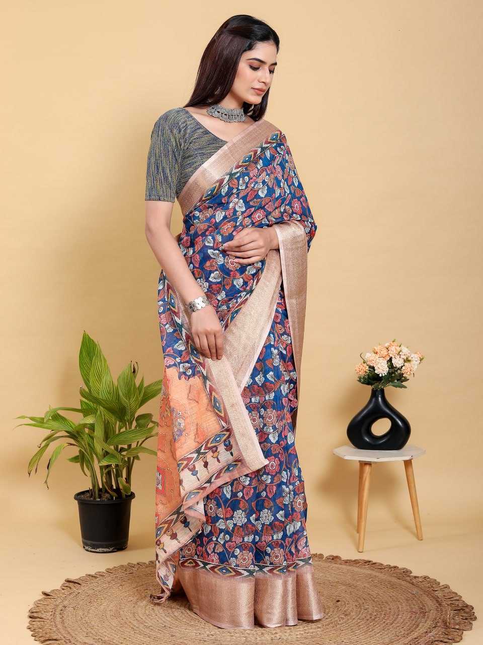 Jacquard Saree - KE-79665
