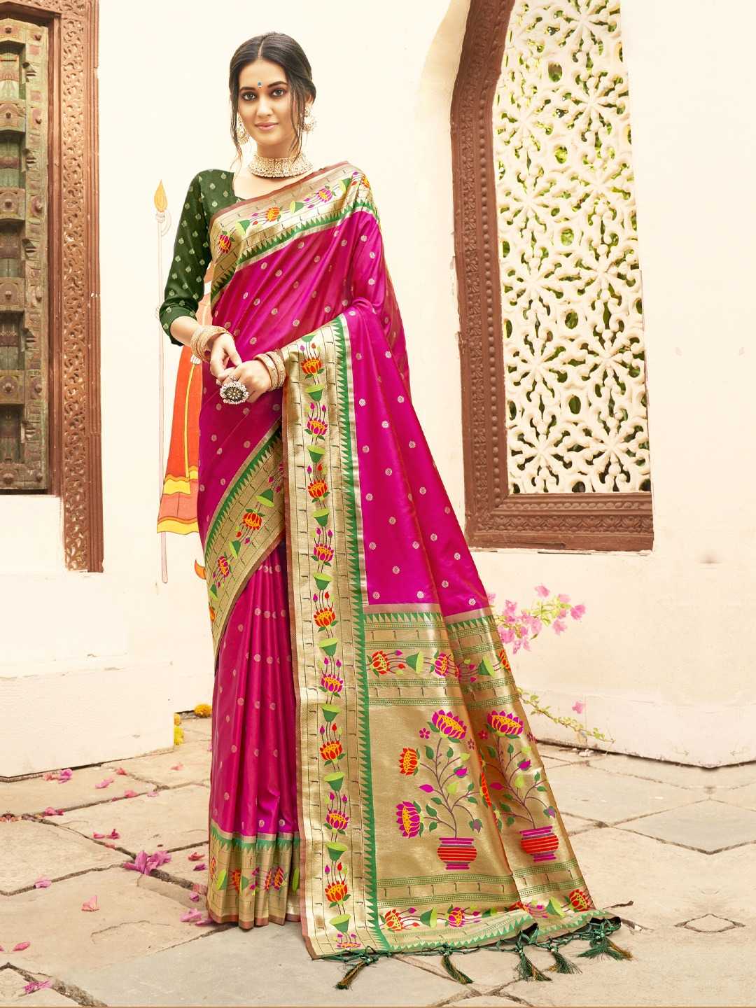 Paithani Silk Saree - KE-78903