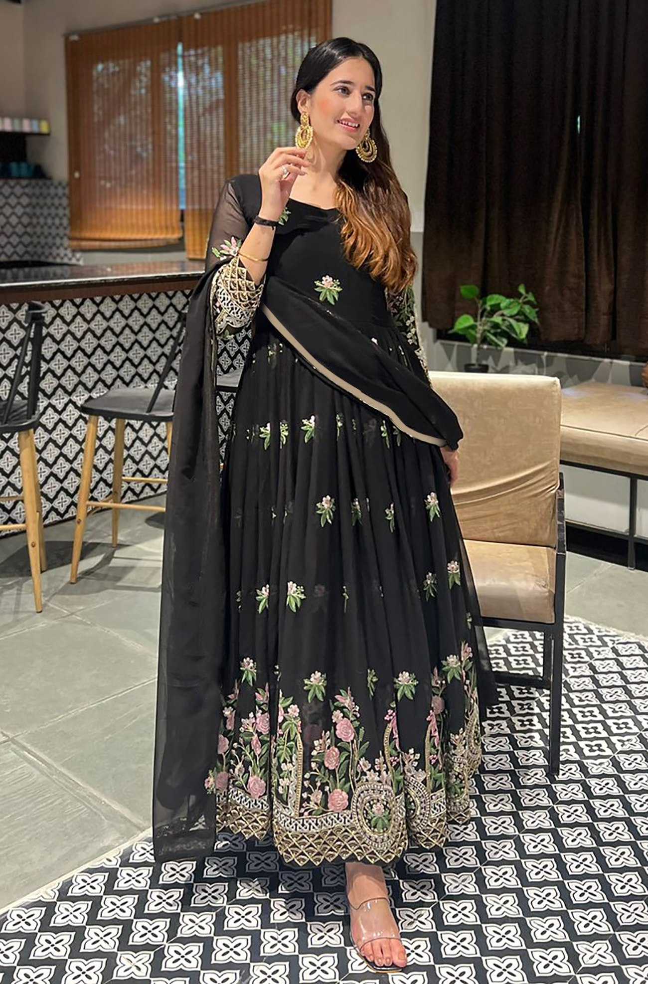 Anarkali Gown
