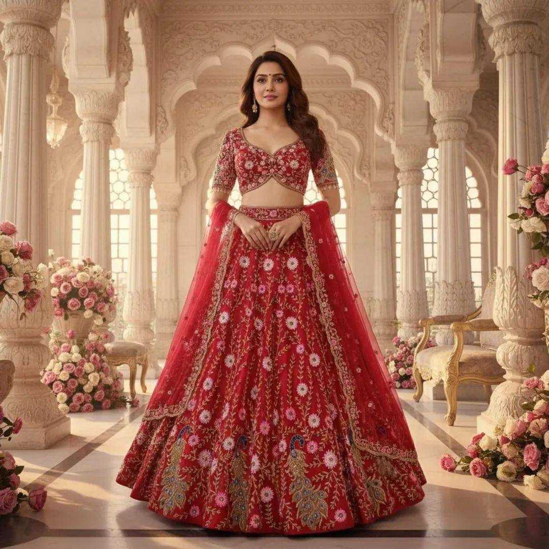 Soft Net Lehenga Choli - KE-79573