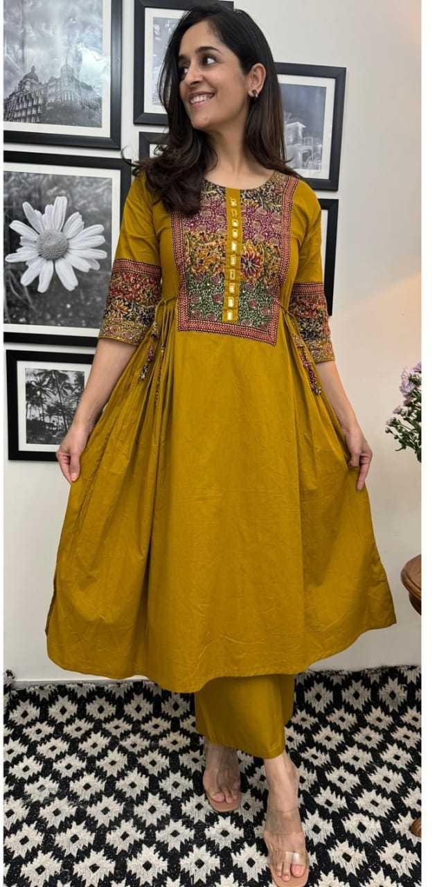 Designer Fullfare kurti Plazzo