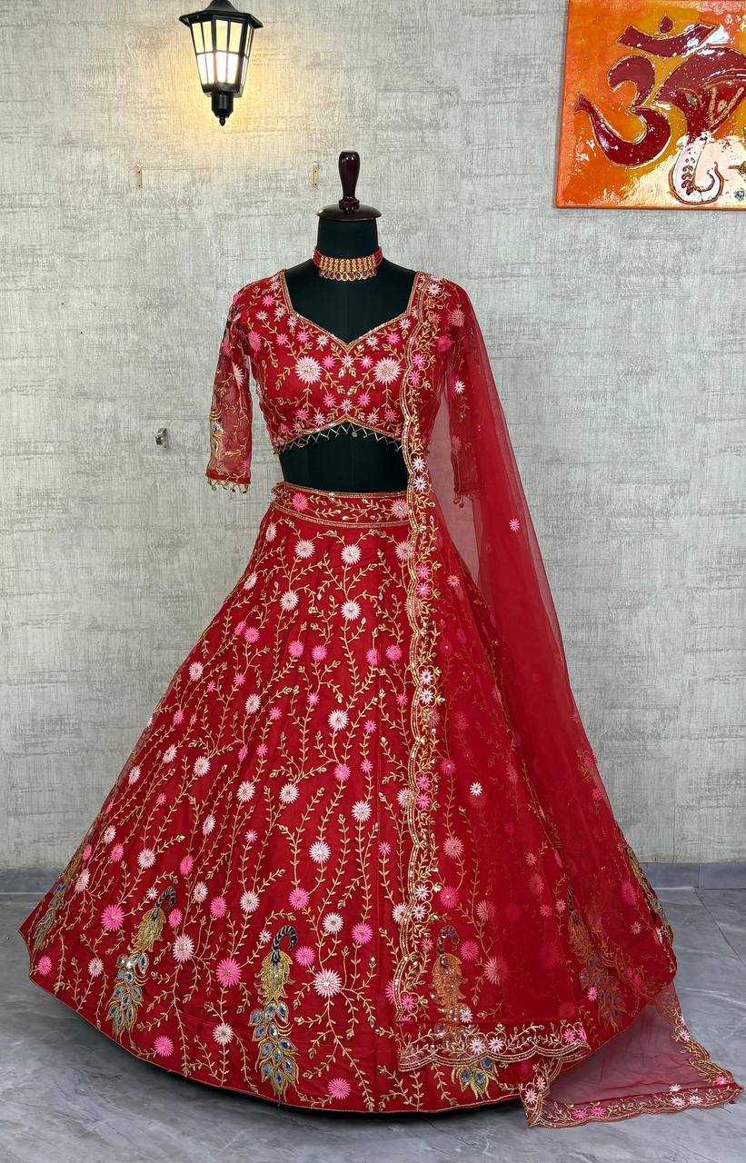 Soft Net Lehenga Choli - KE-79573