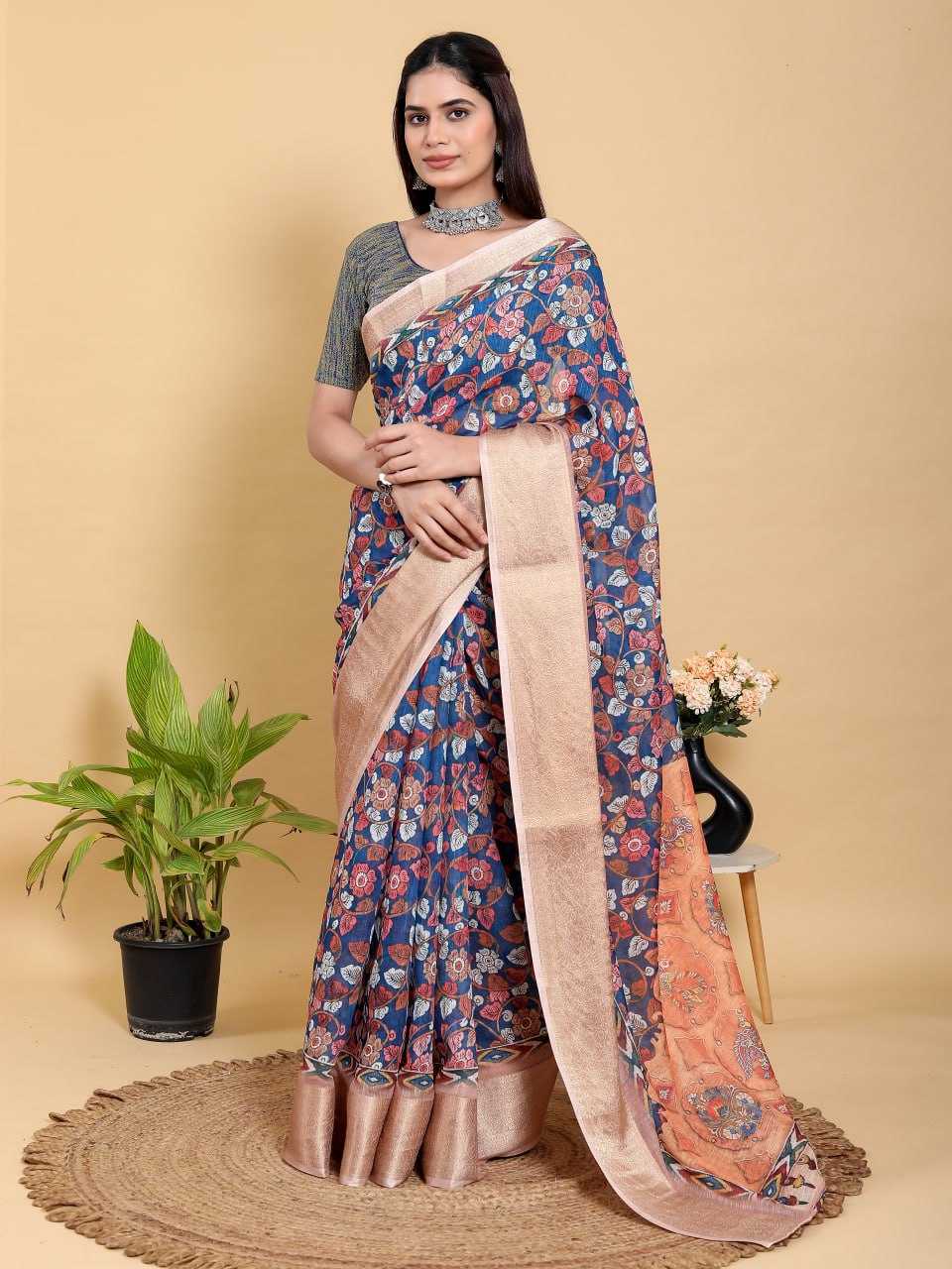 Jacquard Saree - KE-79665