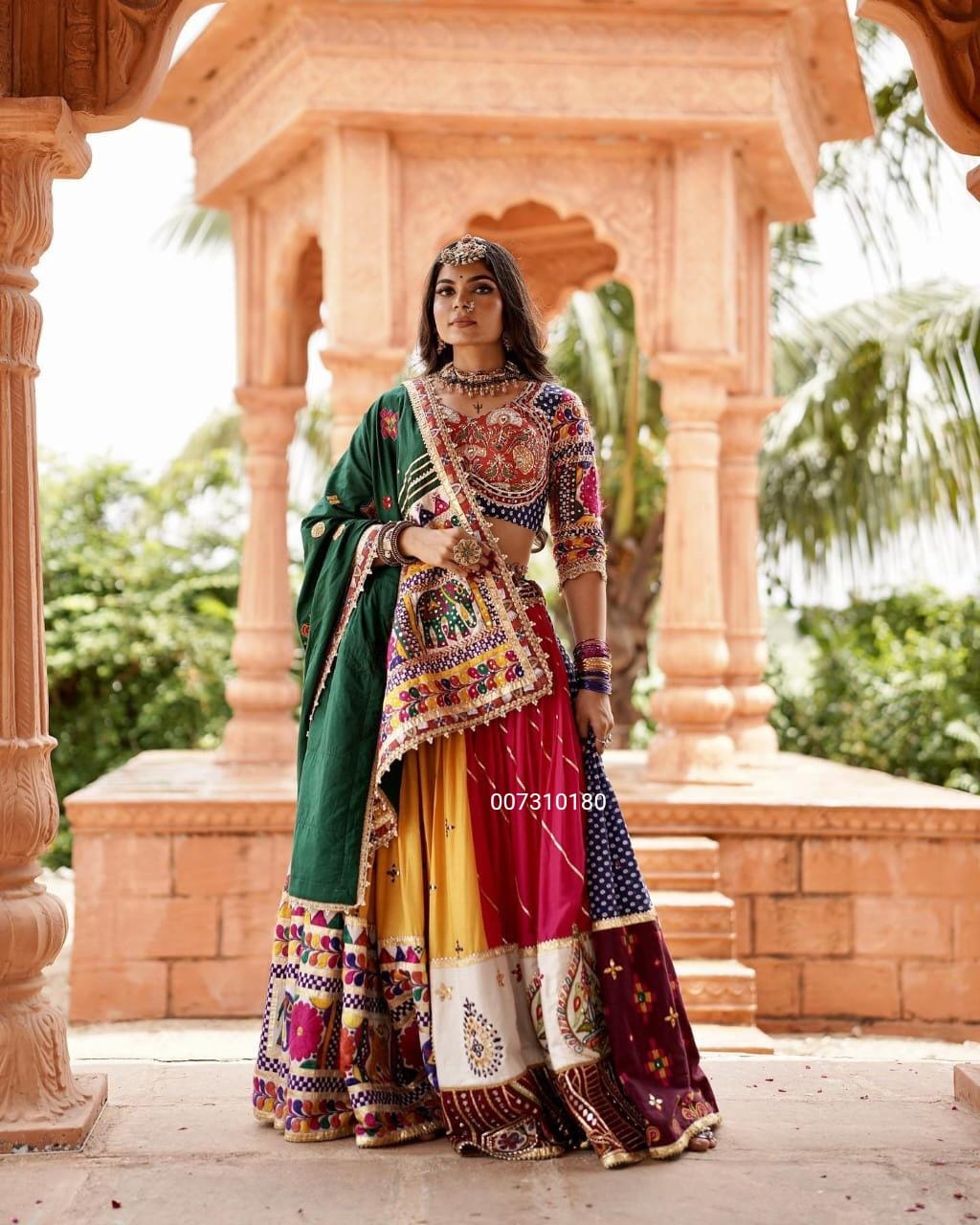 Designer Printed Lehanga Choli