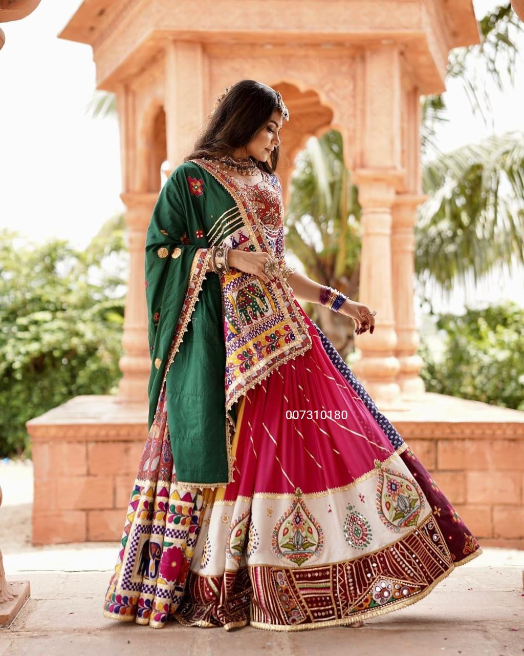 Designer Printed Lehanga Choli