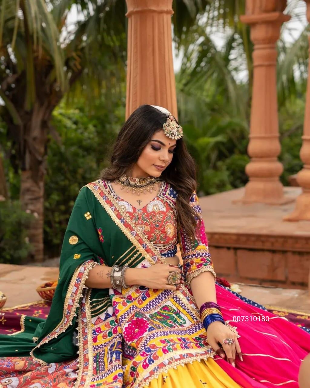 Designer Printed Lehanga Choli