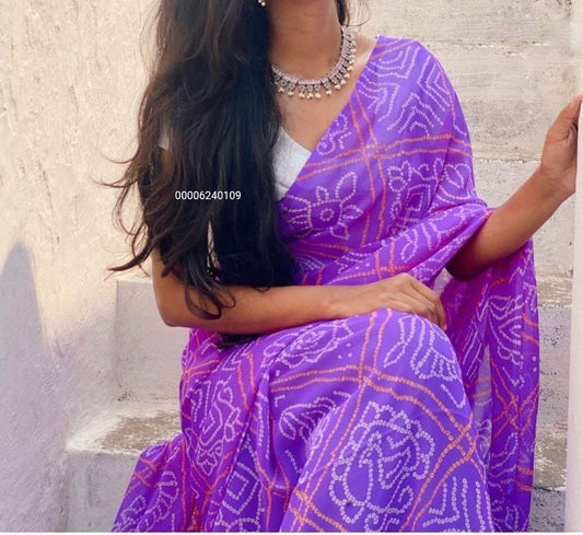 Soft Georgette Saree