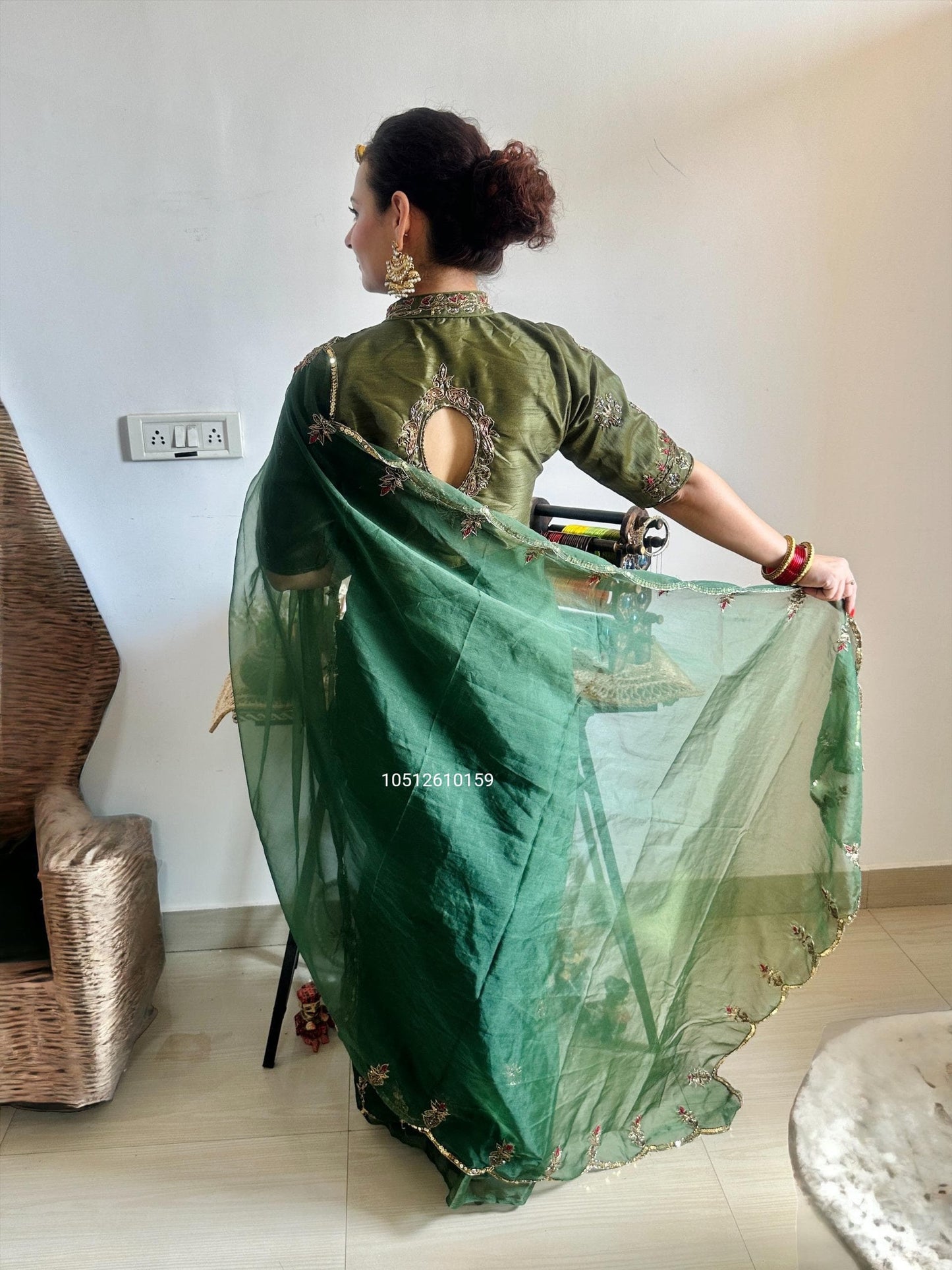 Designer Organza Saree