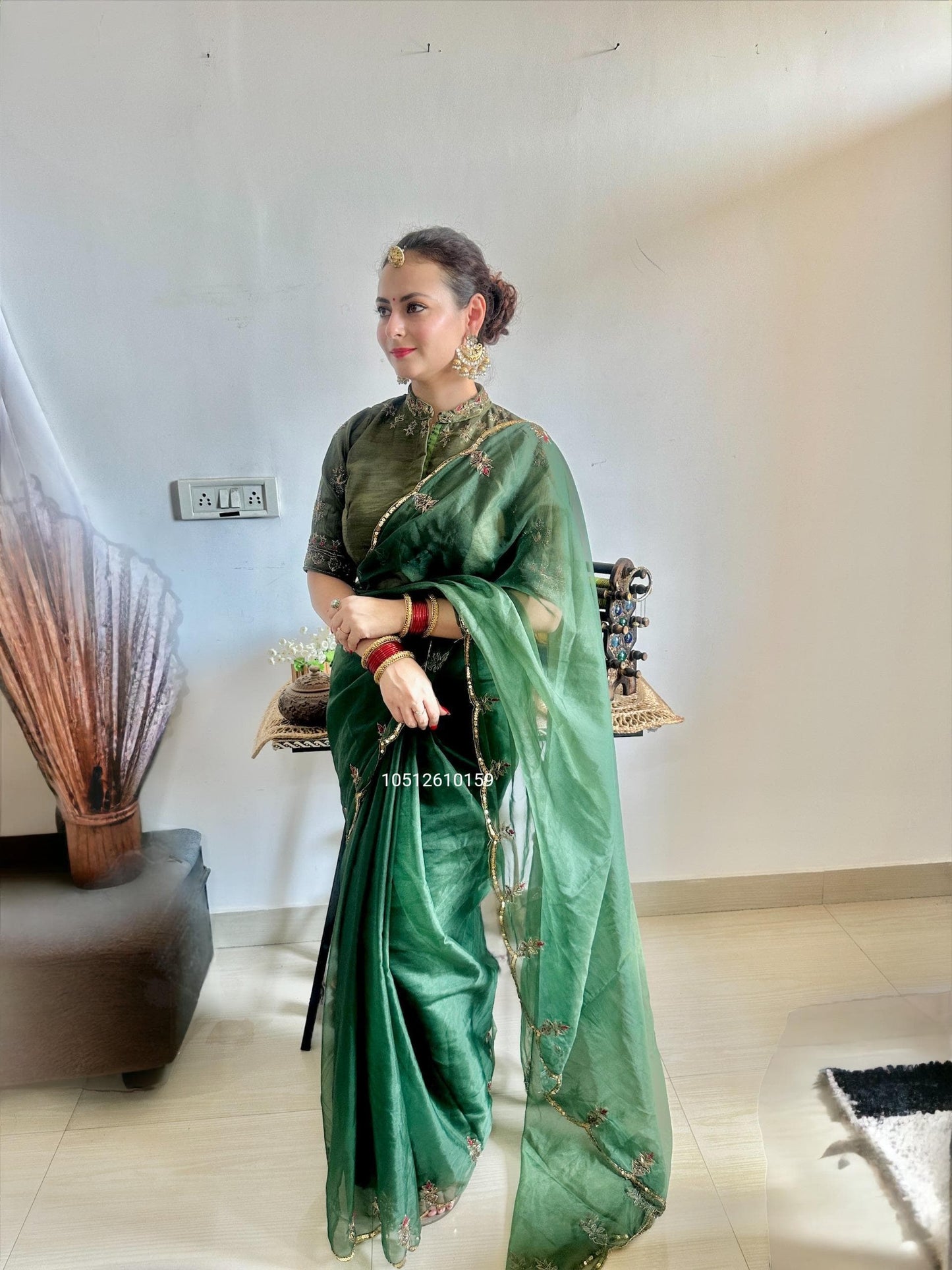 Designer Organza Saree