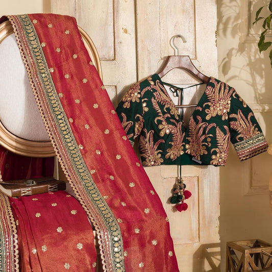 Banarsi  crush Saree