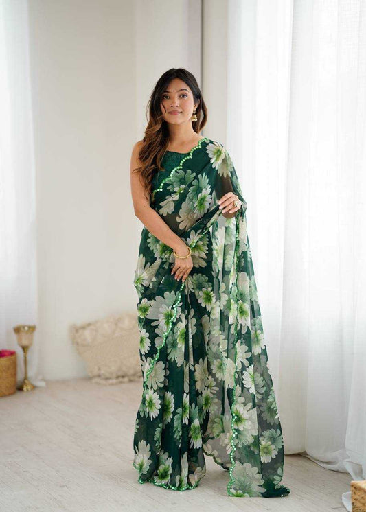 Printed Saree -SKU : KE-81504