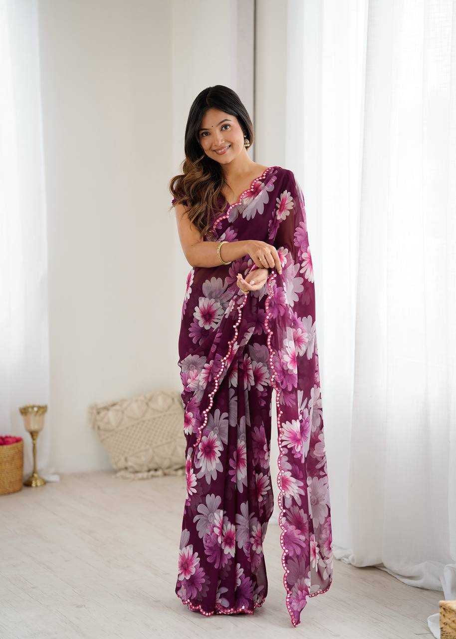 Printed Saree -SKU : KE-81504