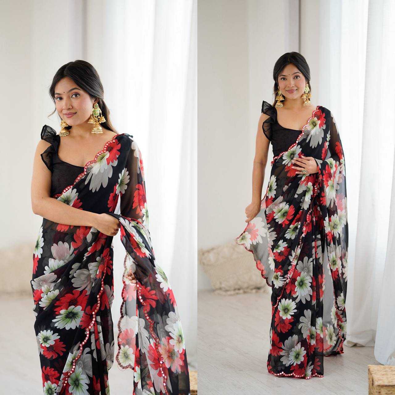 Printed Saree -SKU : KE-81504