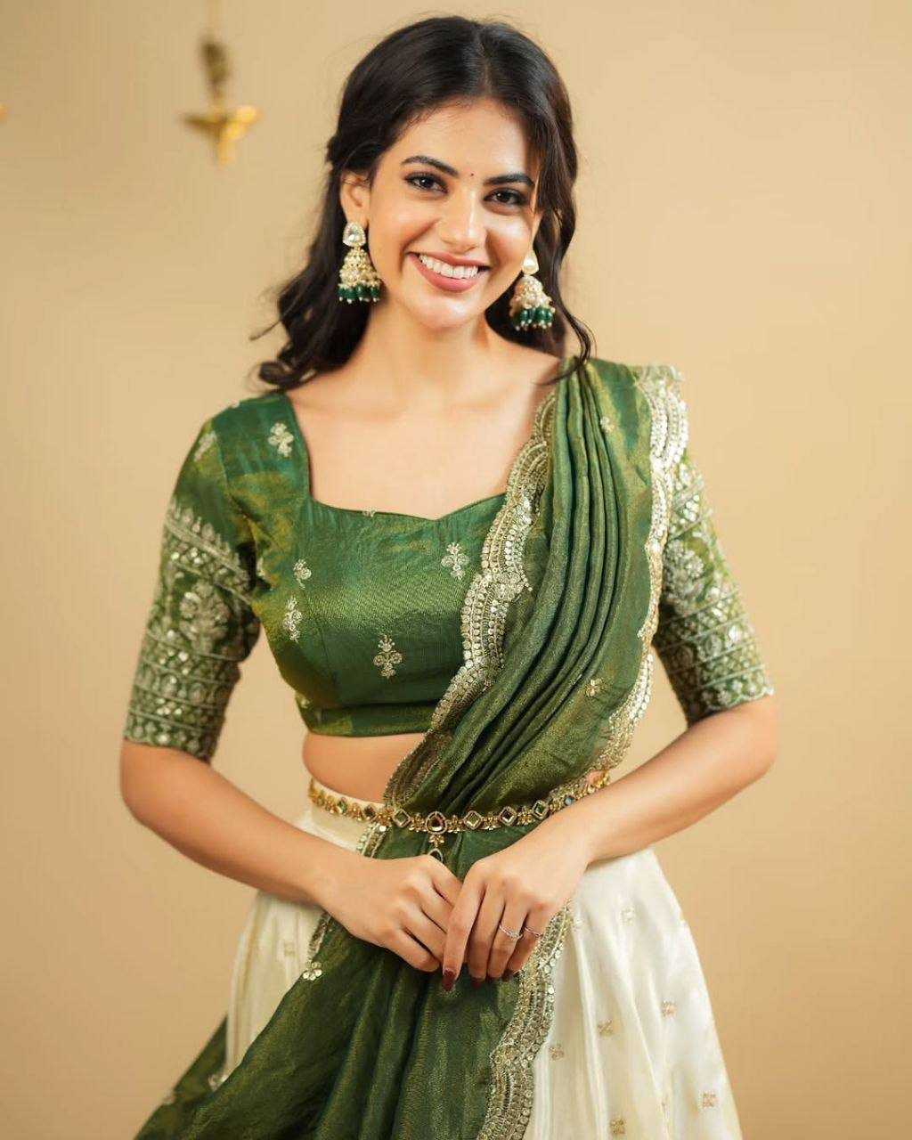 Onam Shimmer Tissue Silk saree -KE-75452