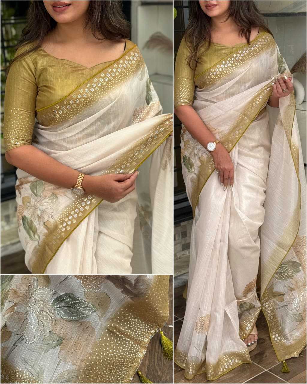 Beautiful Digital Print Saree KE-85406