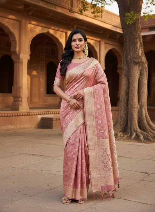 Gorgeous Banarsi silk KE-86776