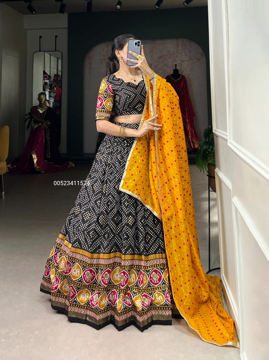 Printed Lehenga Choli