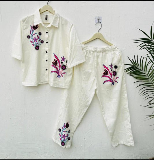 Rubber Print Coord Set
