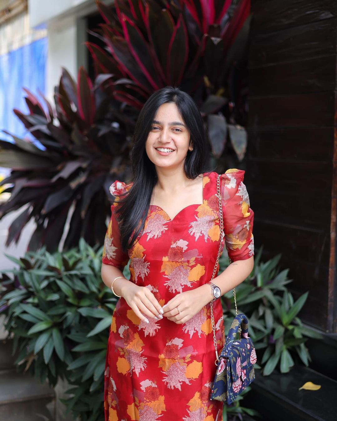 Organza Print Kurtis