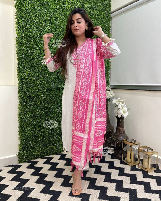 Straight Kurti Set