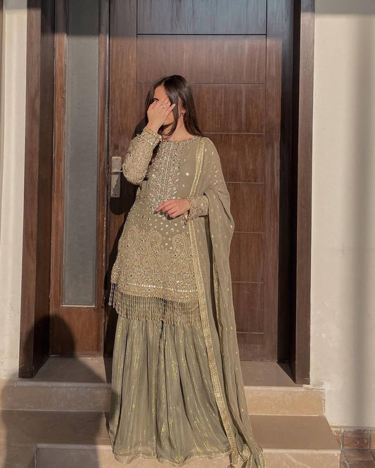 Designer Georgette Suit Set