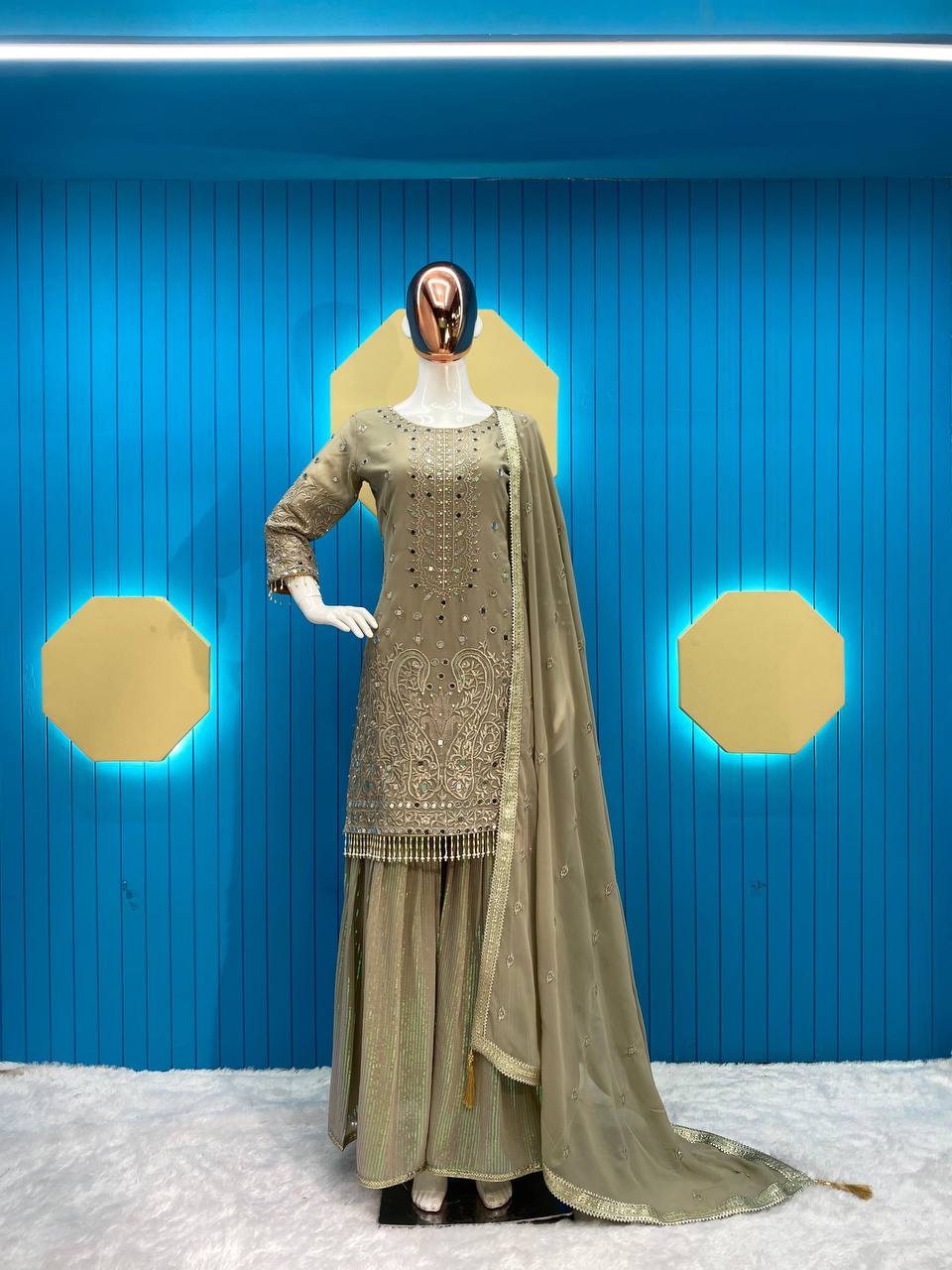 Designer Georgette Suit Set