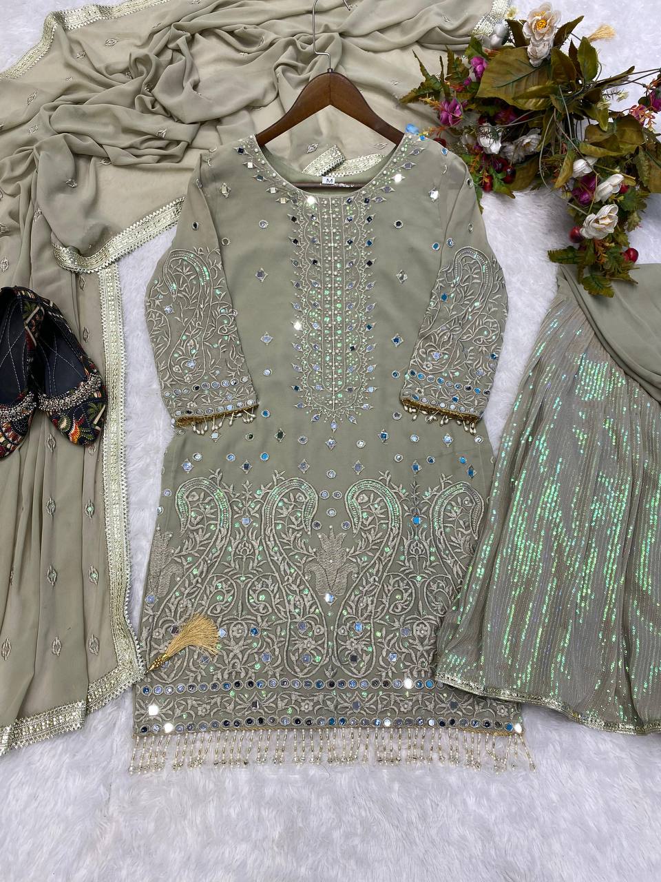 Designer Georgette Suit Set