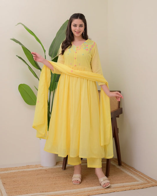 KURTA  WITH DUPATTA SUIT SET