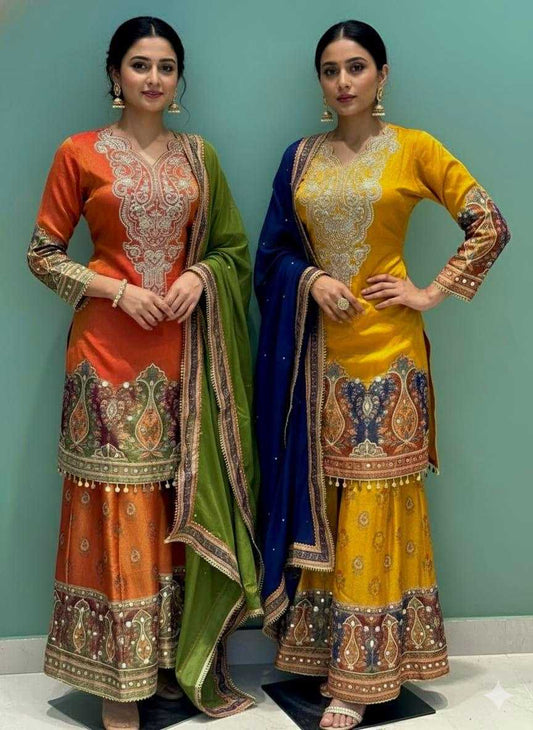 Gorgeous Plazzo Dress KE-84783