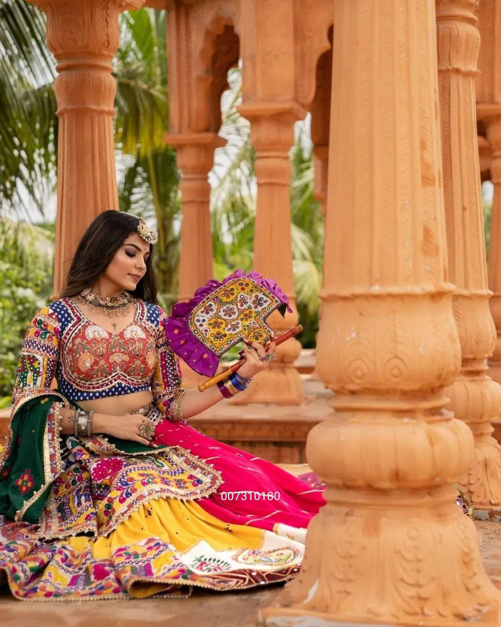 Designer Printed Lehanga Choli